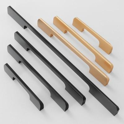 Cabinet Closet Drawer Aluminum Alloy Handles Pulls 