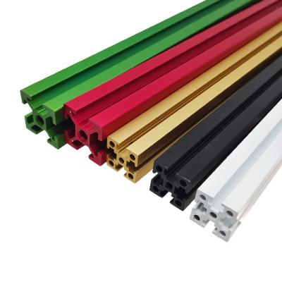 Multiple Color  Anodize Aluminum Profiles Extrusion